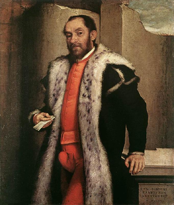 MORONI, Giovanni Battista Portrait of a Man sgy Sweden oil painting art